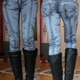 Image for article titled Cel-Shaded Jeans Make You Look Like A Cartoon Come To Life